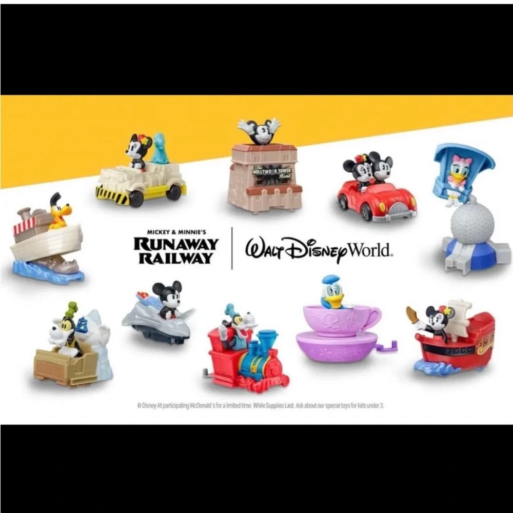 Walt Disney World Mickey and Minnie’s Runaway Railway - Donald Duck & Minnie Set